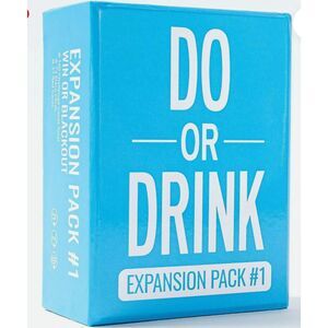 Do or Drink NWT Expansion Pack 1 100 challenge cards, black and red cards